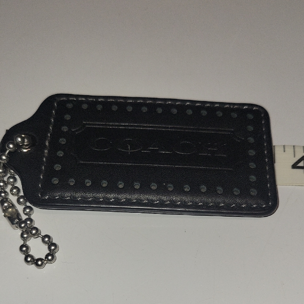 🛑SOLD🛑 BUNDLED on Live Show Coach Black Leather Key Holder - Picture 4 of 11